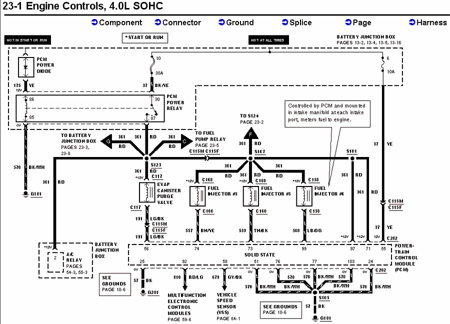 Diagram In Pictures Database  1999 Ford Explorer Fuel